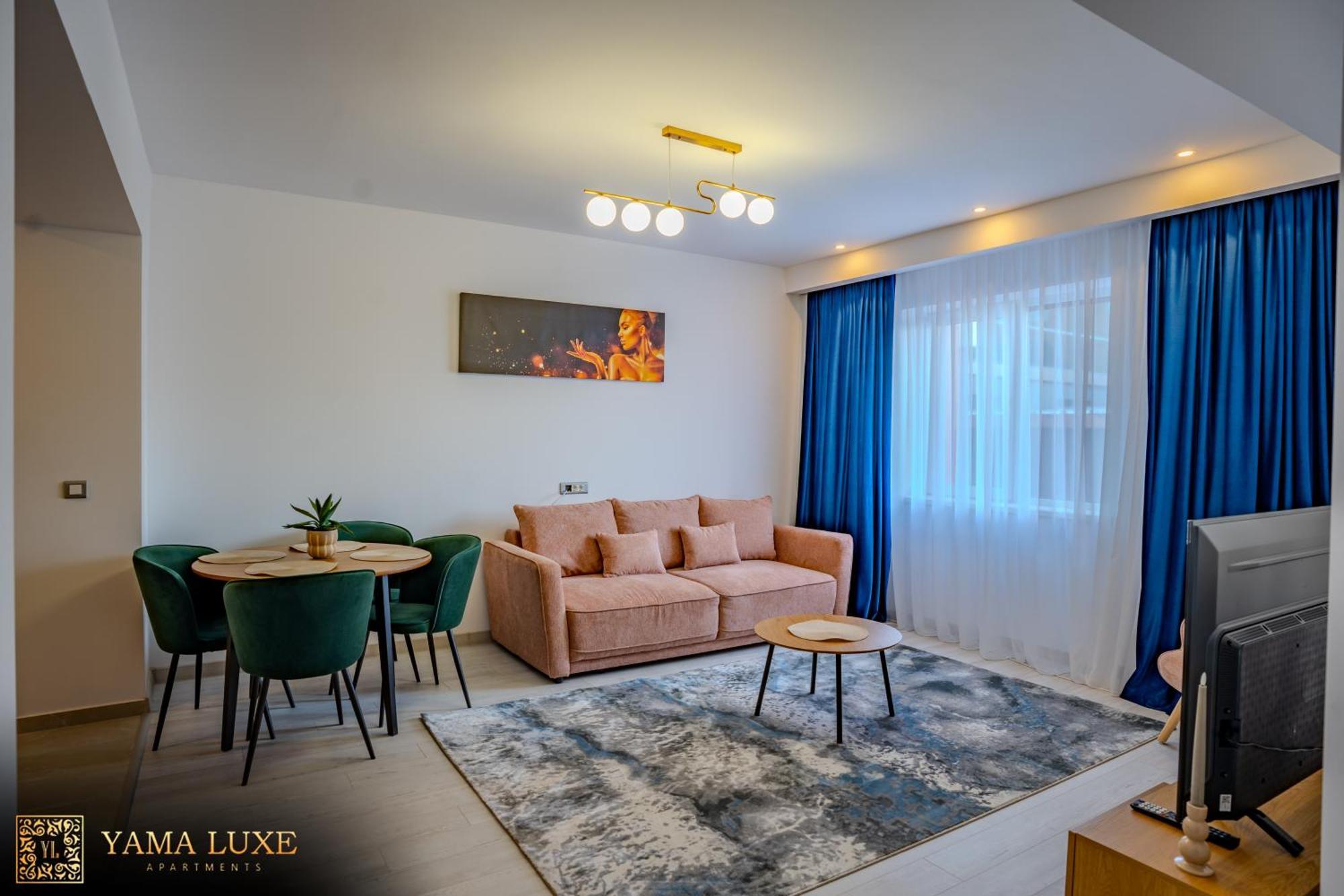 Yamaluxe Apartments - Blue & Pink Vibes Bukarest Exterior foto